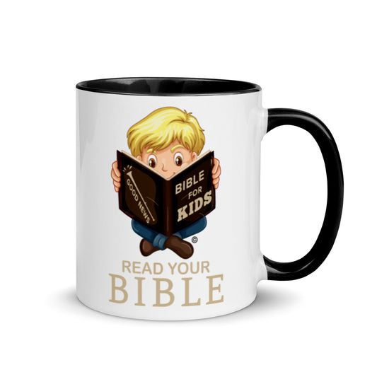 Read Your Bible Mug with Color Inside
