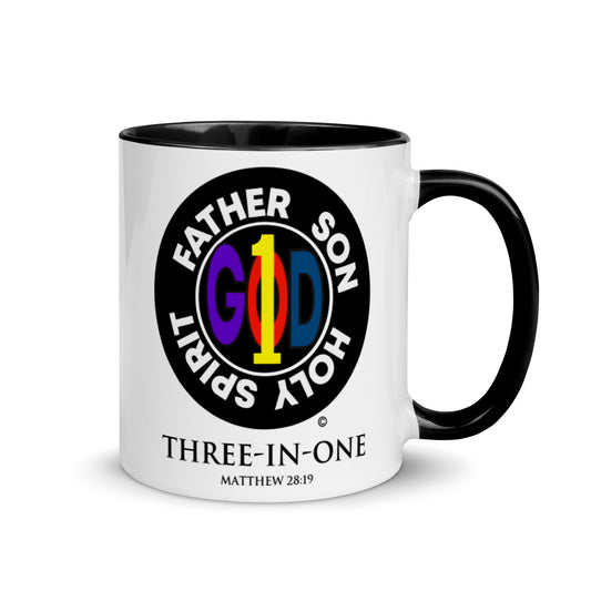 Three-in-One Mug with Color Inside
