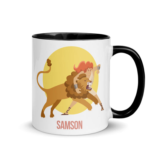 Samson Mug with Color Inside