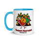 Sweet Harvest Mug with Color Inside
