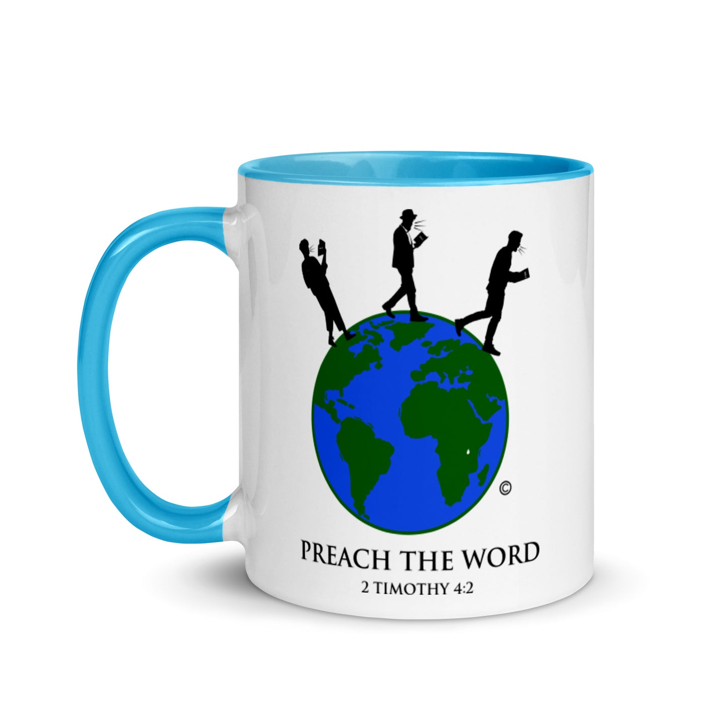 Preach the Word Mug with Color Inside