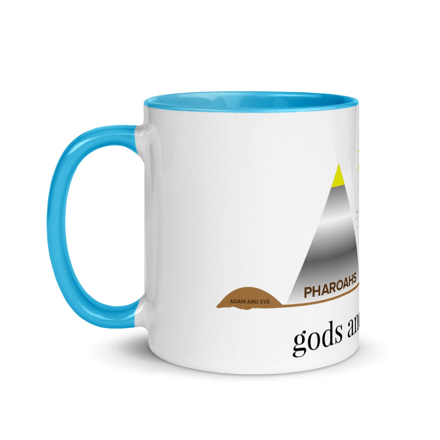 Gods and the God Mug with Color Inside