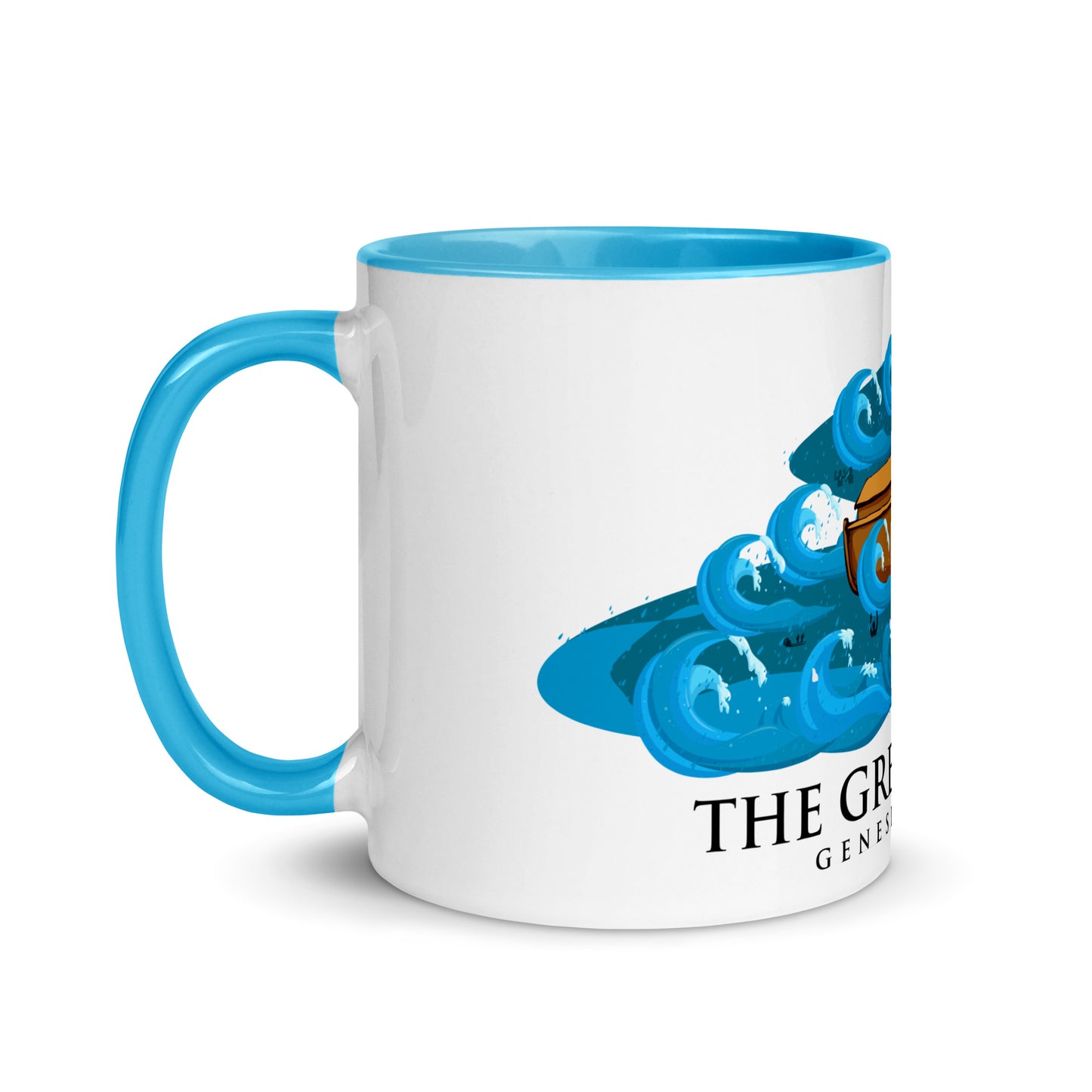 The Great Flood Mug with Color Inside