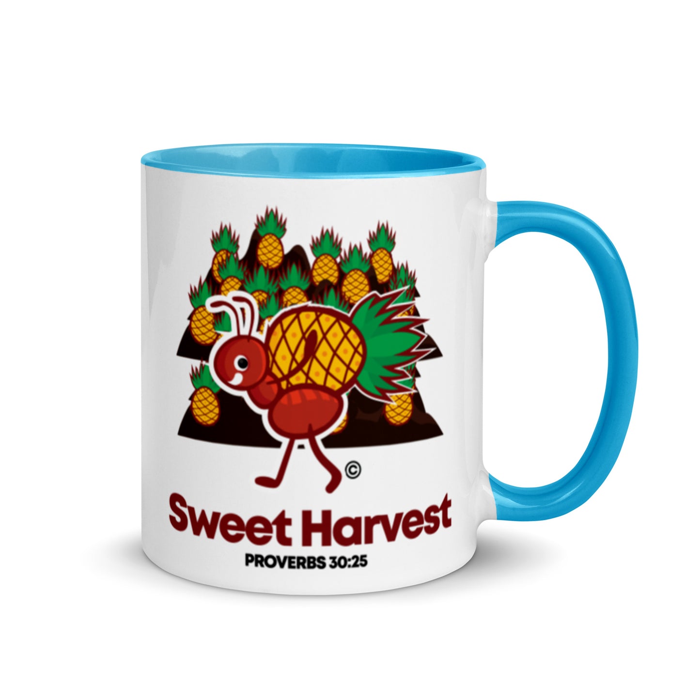 Sweet Harvest Mug with Color Inside