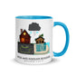 Wise and Foolish Builders Mug with Color Inside