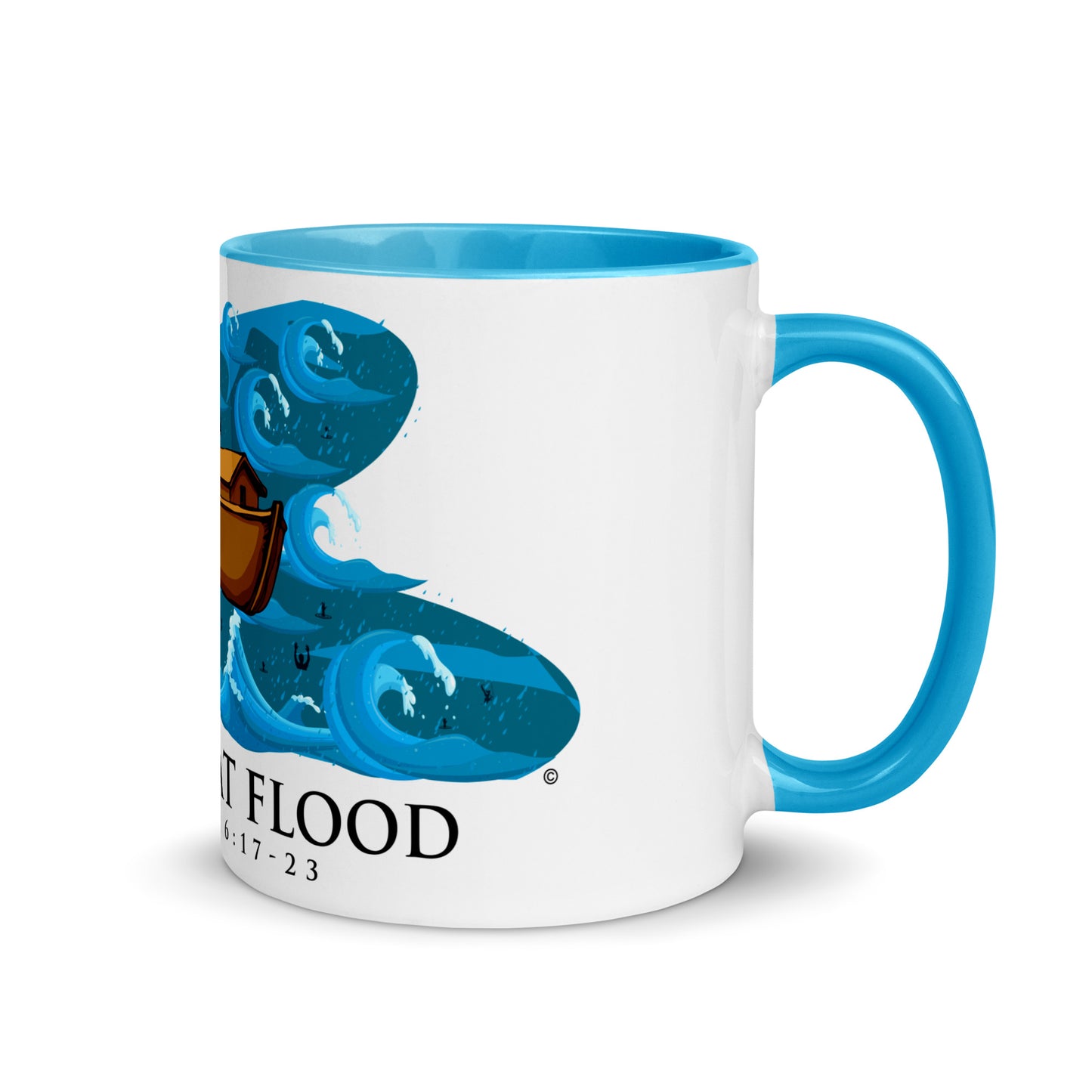 The Great Flood Mug with Color Inside