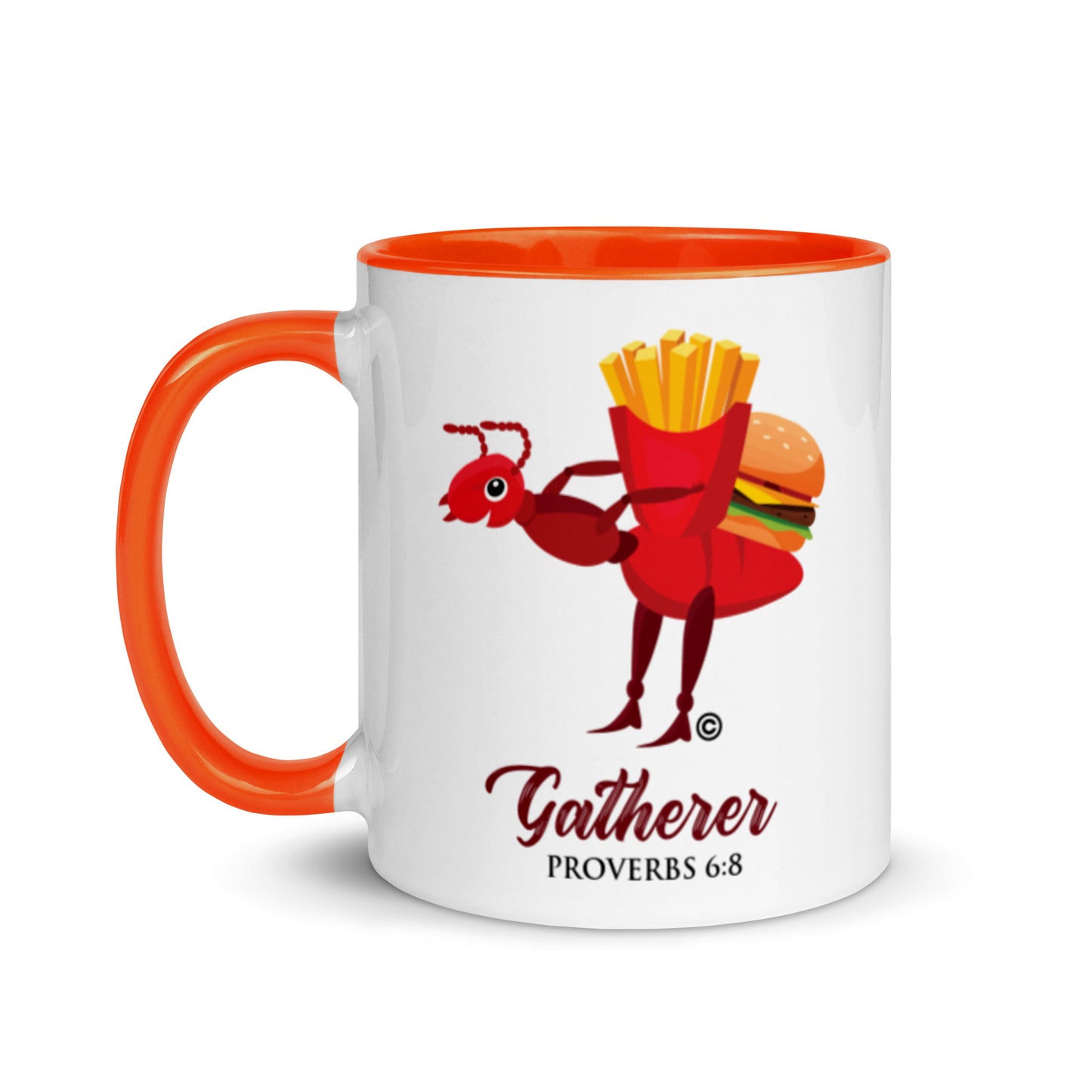 Gatherer Mug with Color Inside