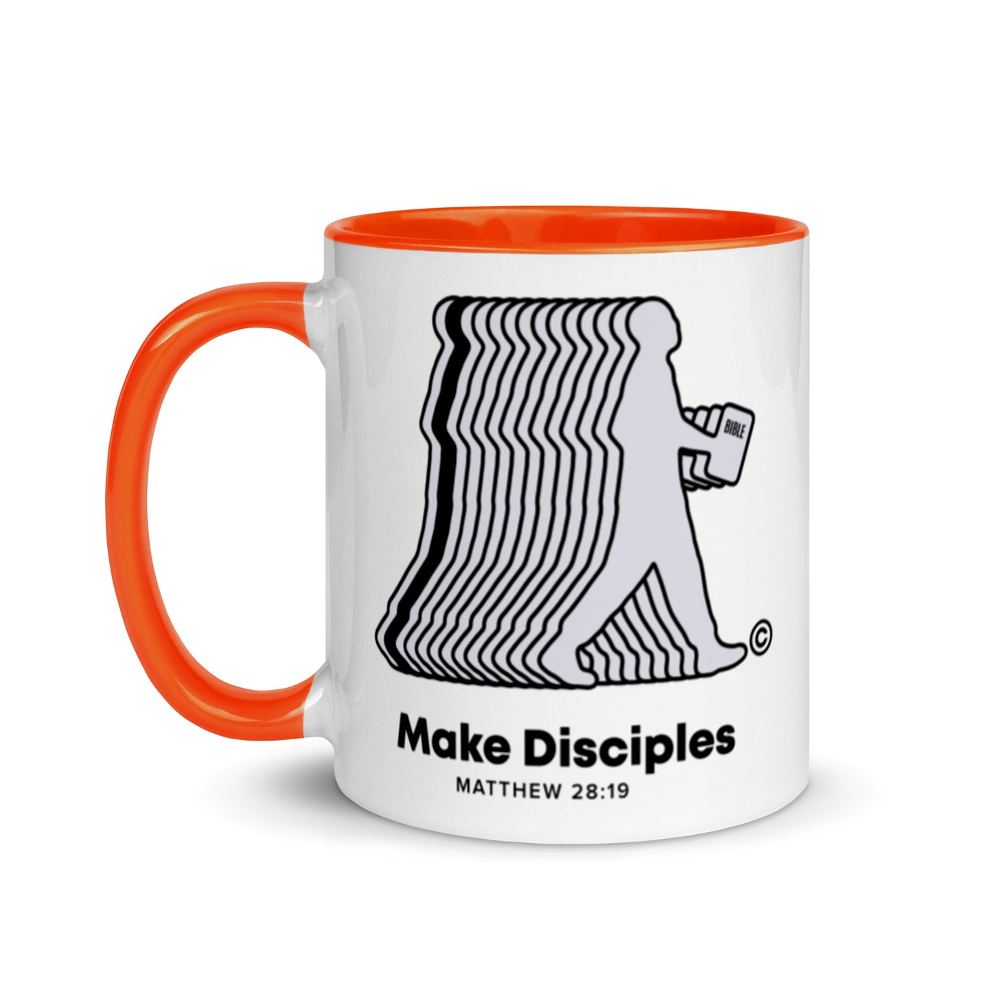 Make Disciples Mug with Color Inside