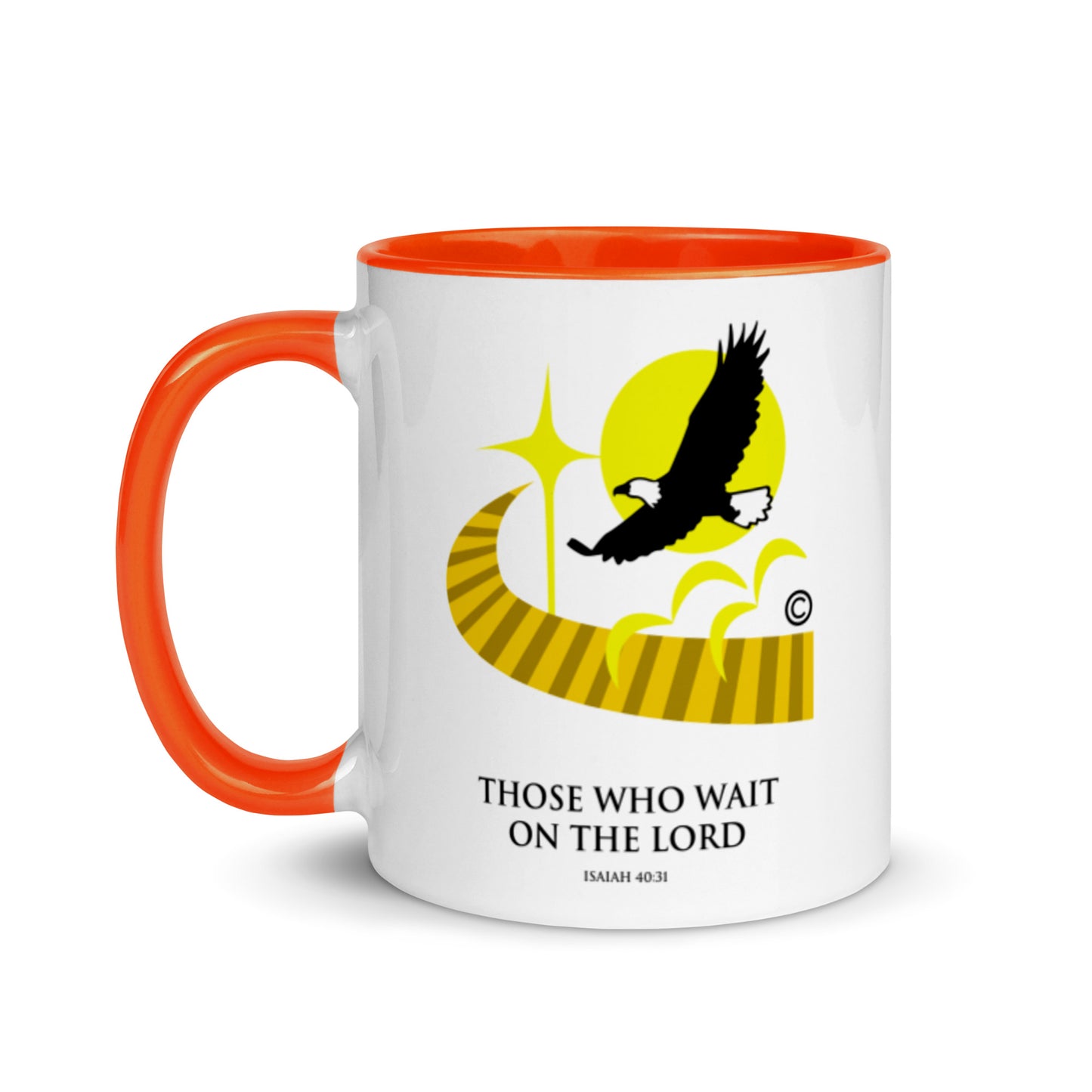 Those Who on the Lord Mug with Color Inside
