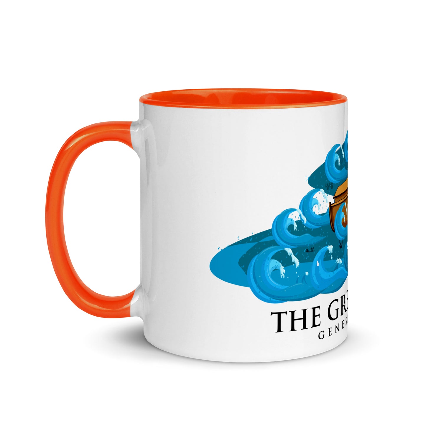 The Great Flood Mug with Color Inside