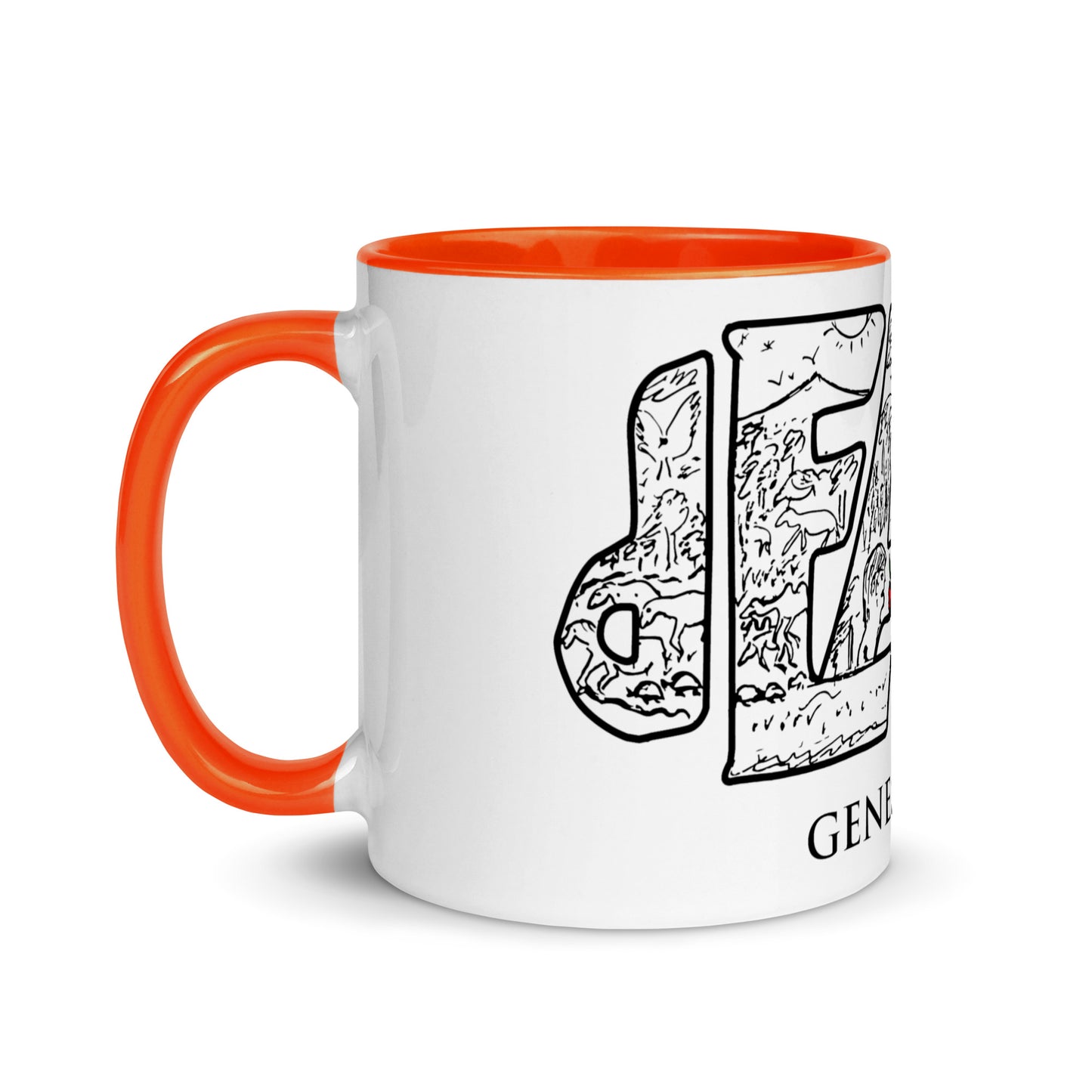 Death Mug with Color Inside