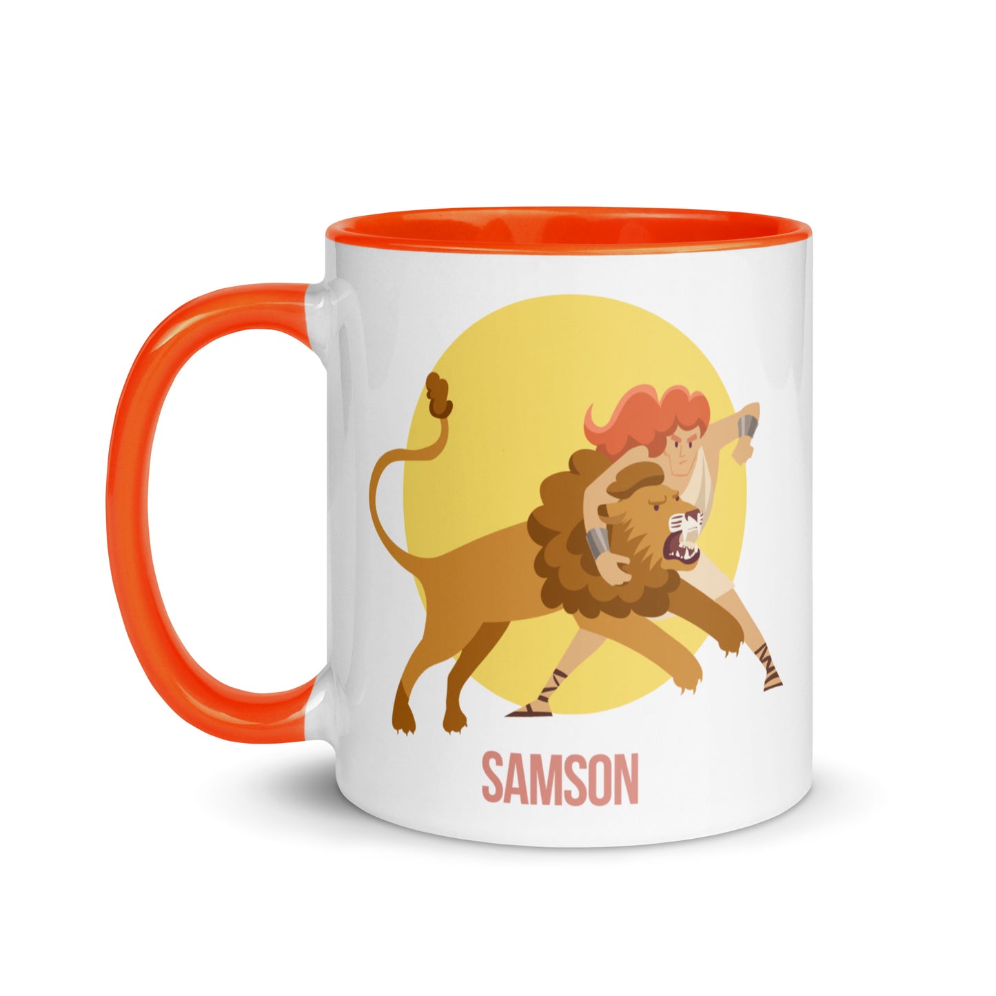 Samson Mug with Color Inside