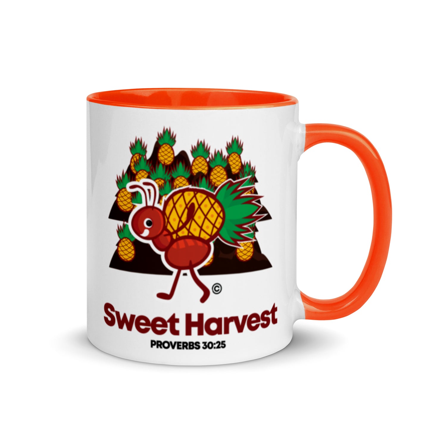 Sweet Harvest Mug with Color Inside