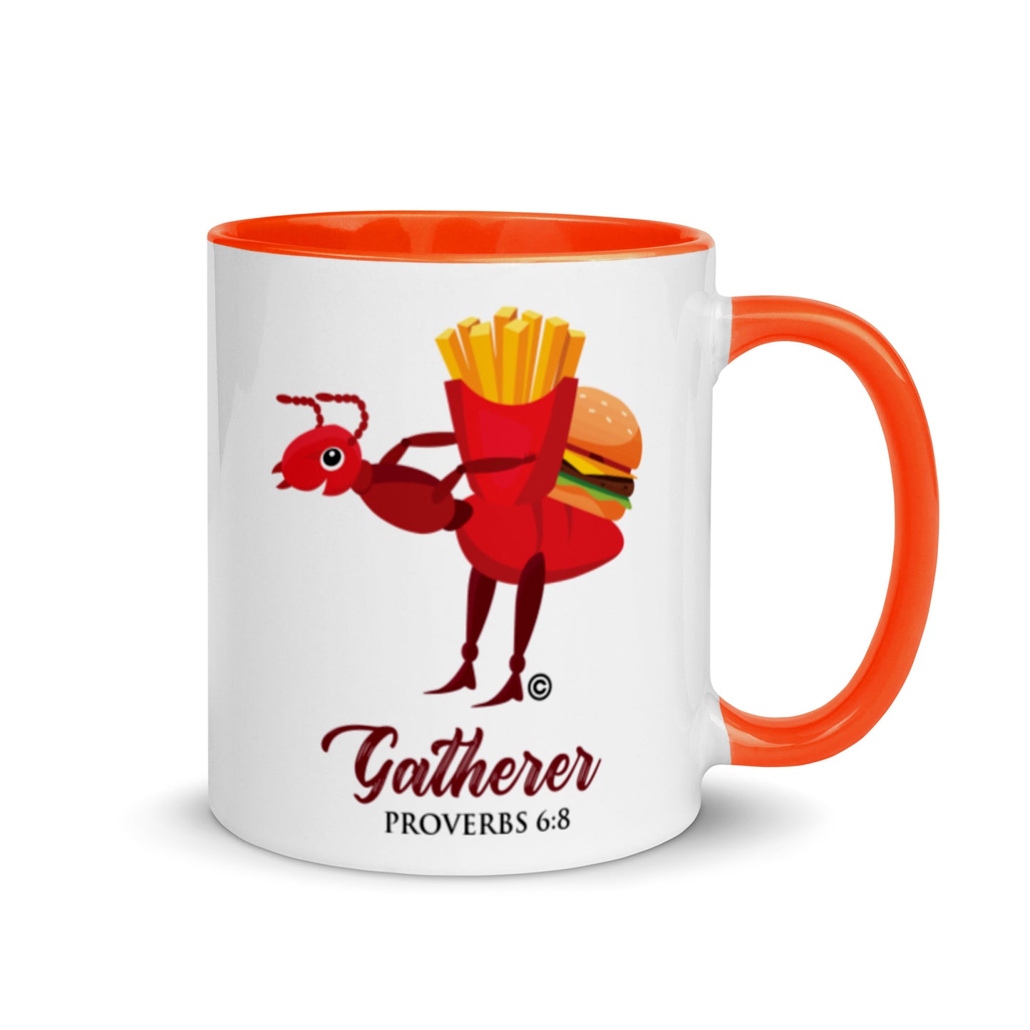 Gatherer Mug with Color Inside