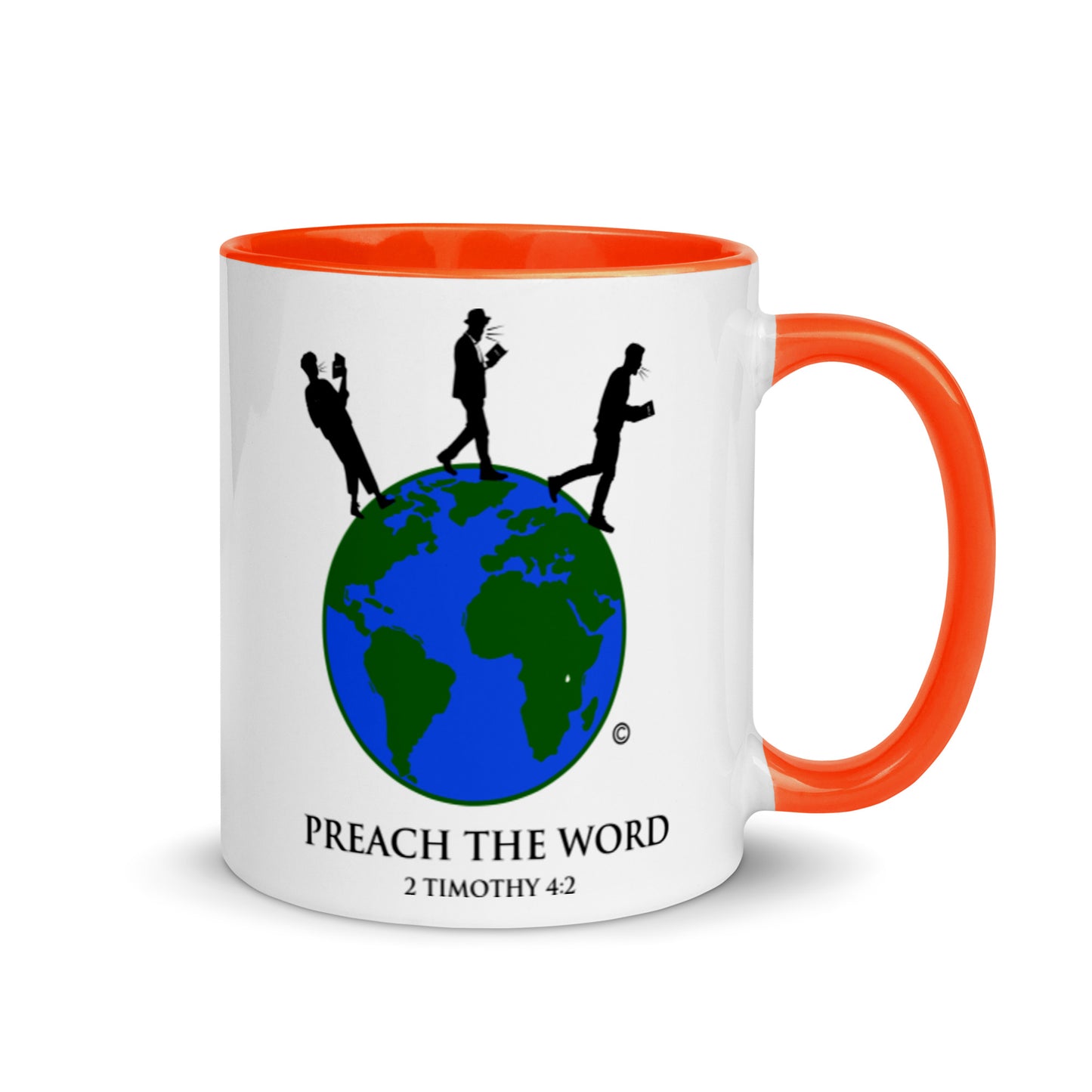 Preach the Word Mug with Color Inside