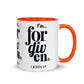 I'm Forgiven Mug with Color Inside