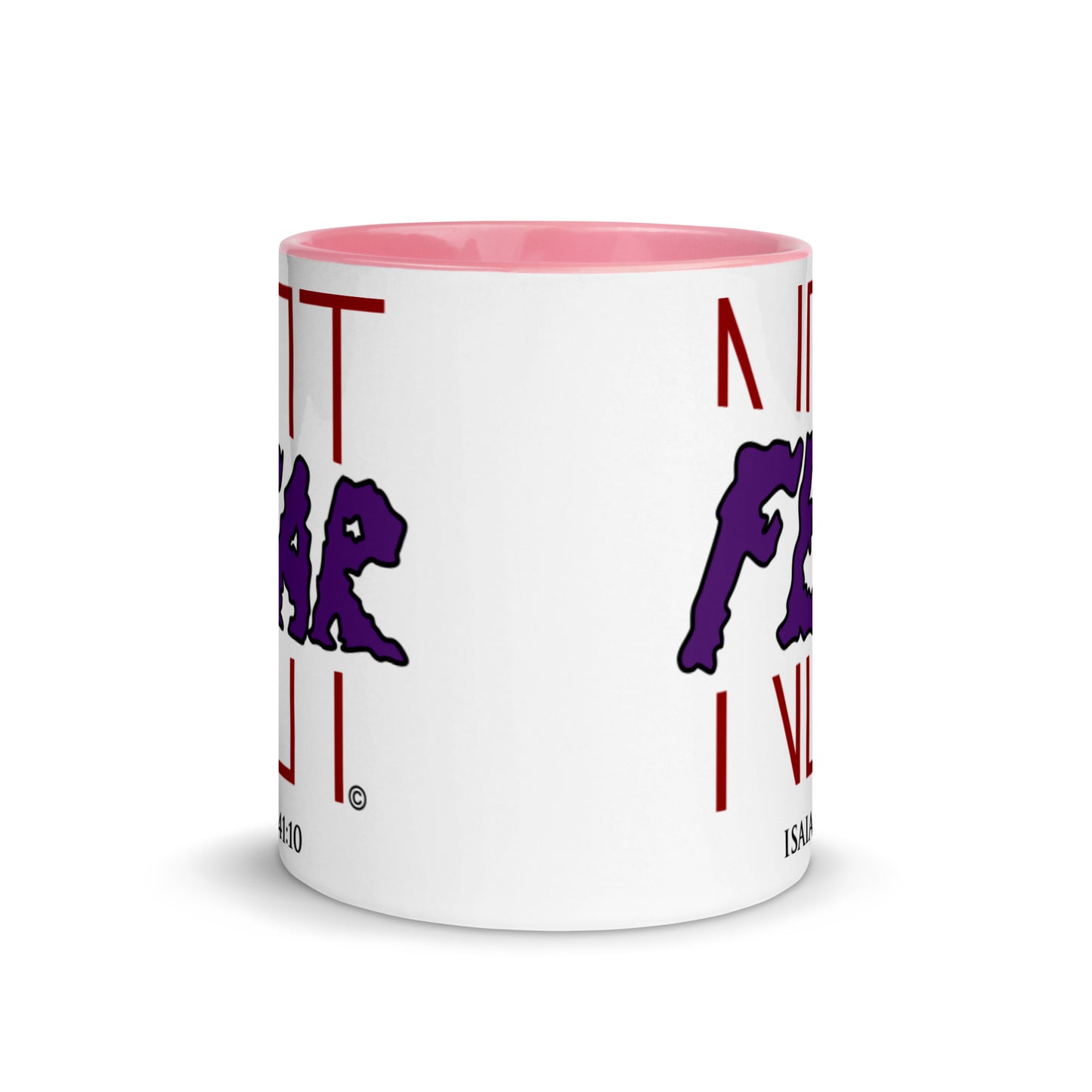 Fear Not Mug with Color Inside
