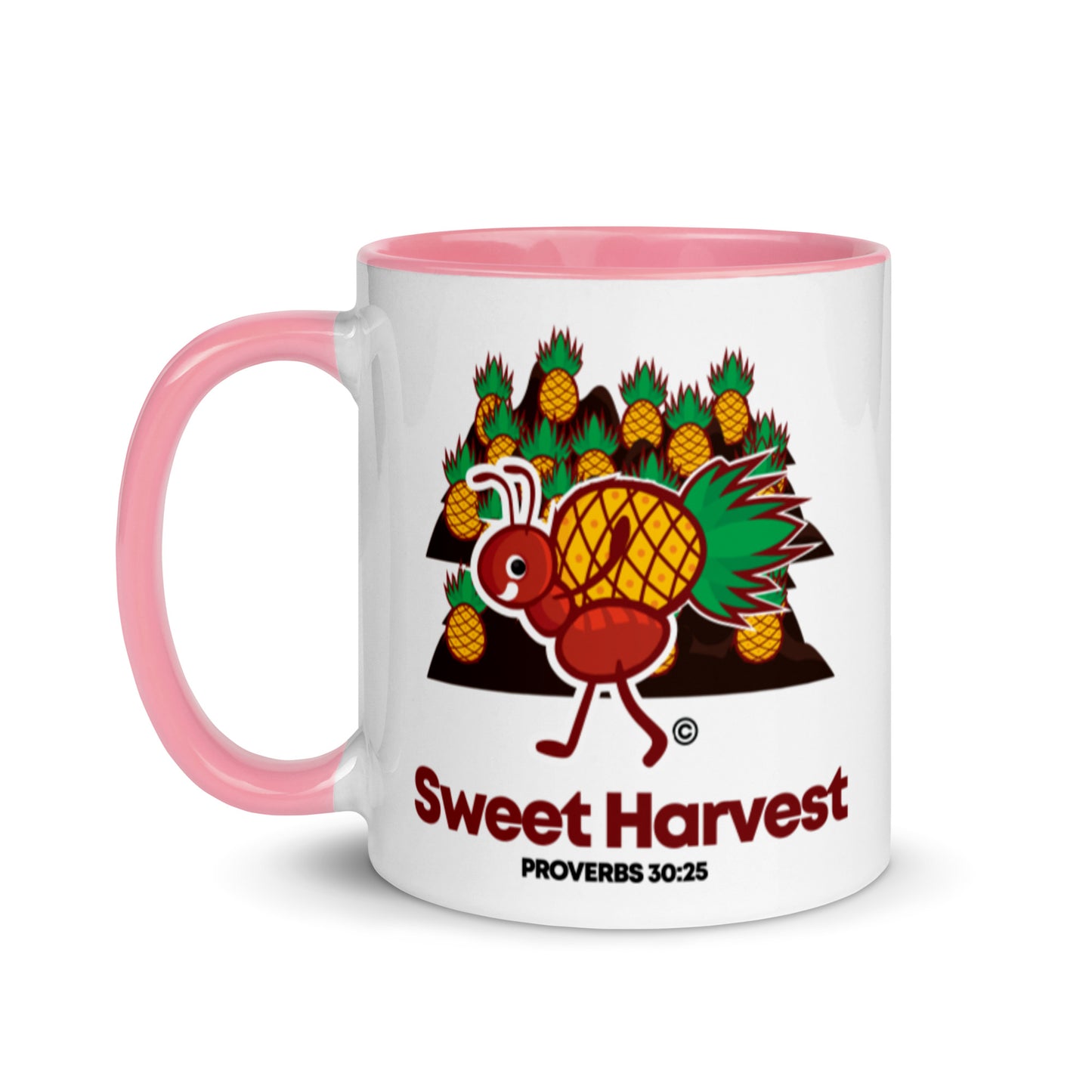 Sweet Harvest Mug with Color Inside