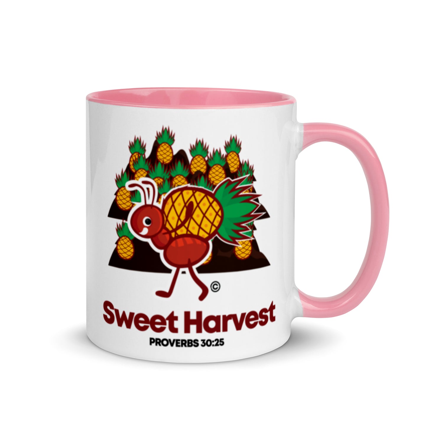 Sweet Harvest Mug with Color Inside