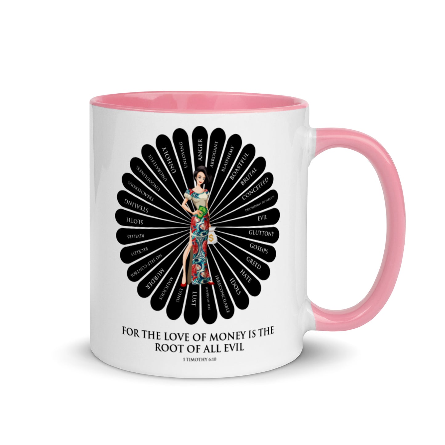 For the Love of Money Mug with Color Inside