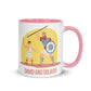 David and Goliath Mug with Color Inside