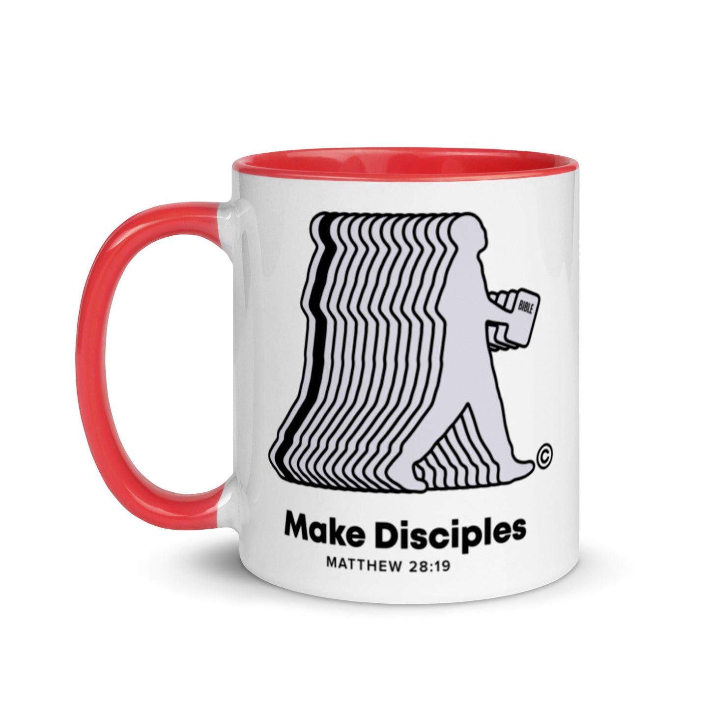 Make Disciples Mug with Color Inside