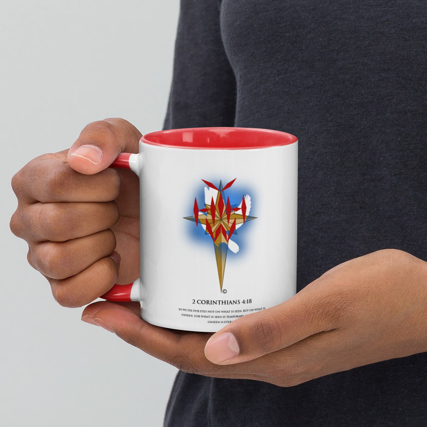 I Am Mug with Color Inside
