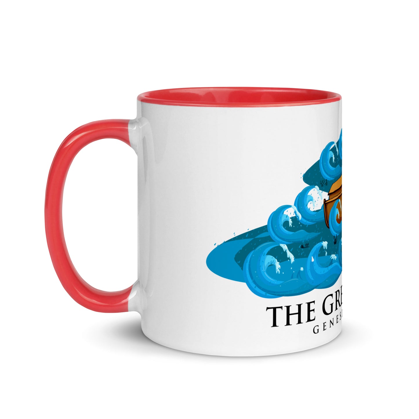 The Great Flood Mug with Color Inside