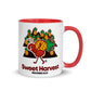 Sweet Harvest Mug with Color Inside