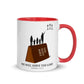 We Will Serve the Lord Mug with Color Inside