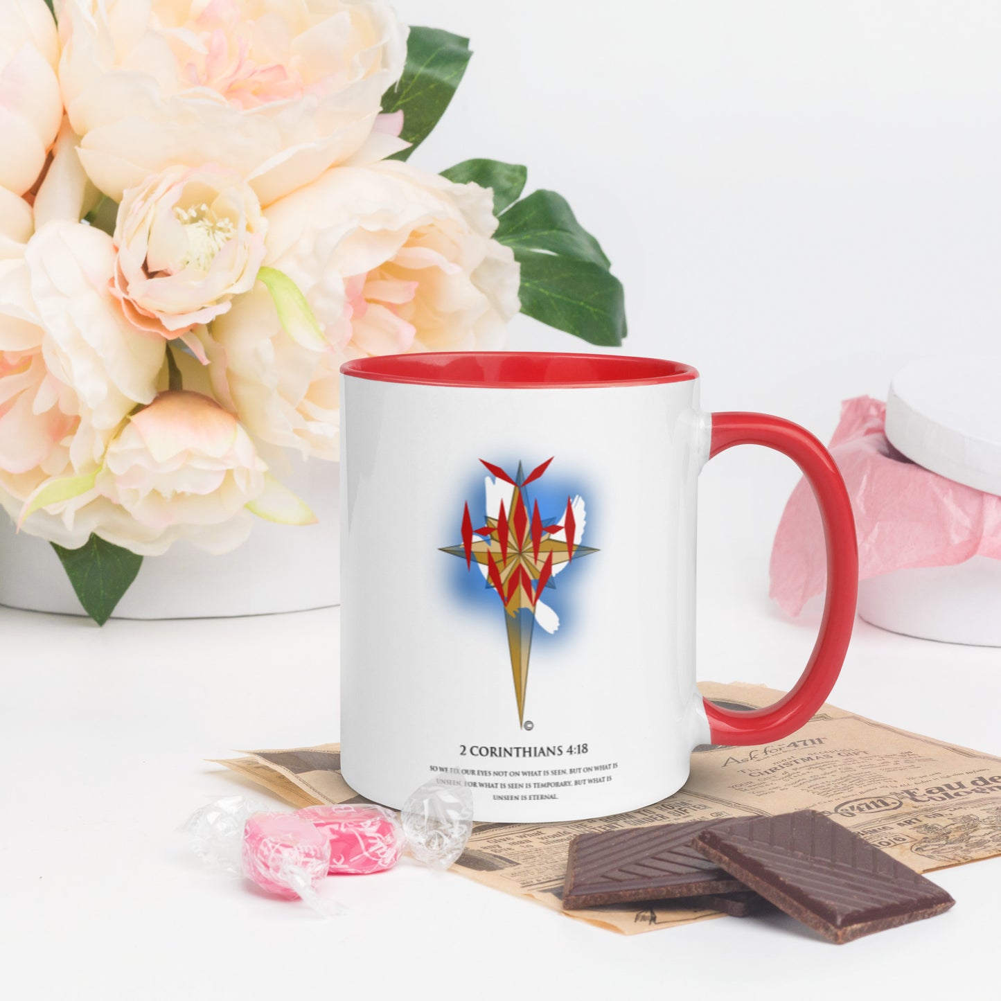 I Am Mug with Color Inside