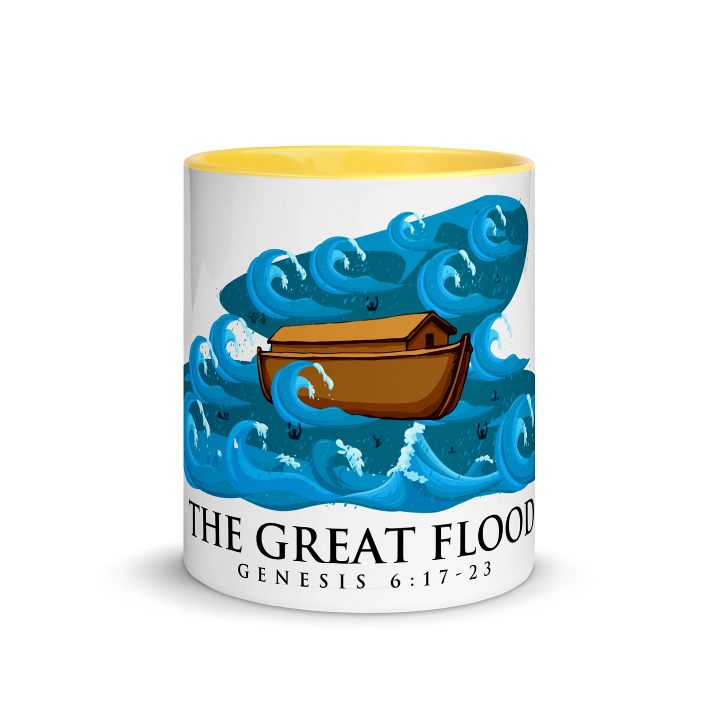 The Great Flood Mug with Color Inside