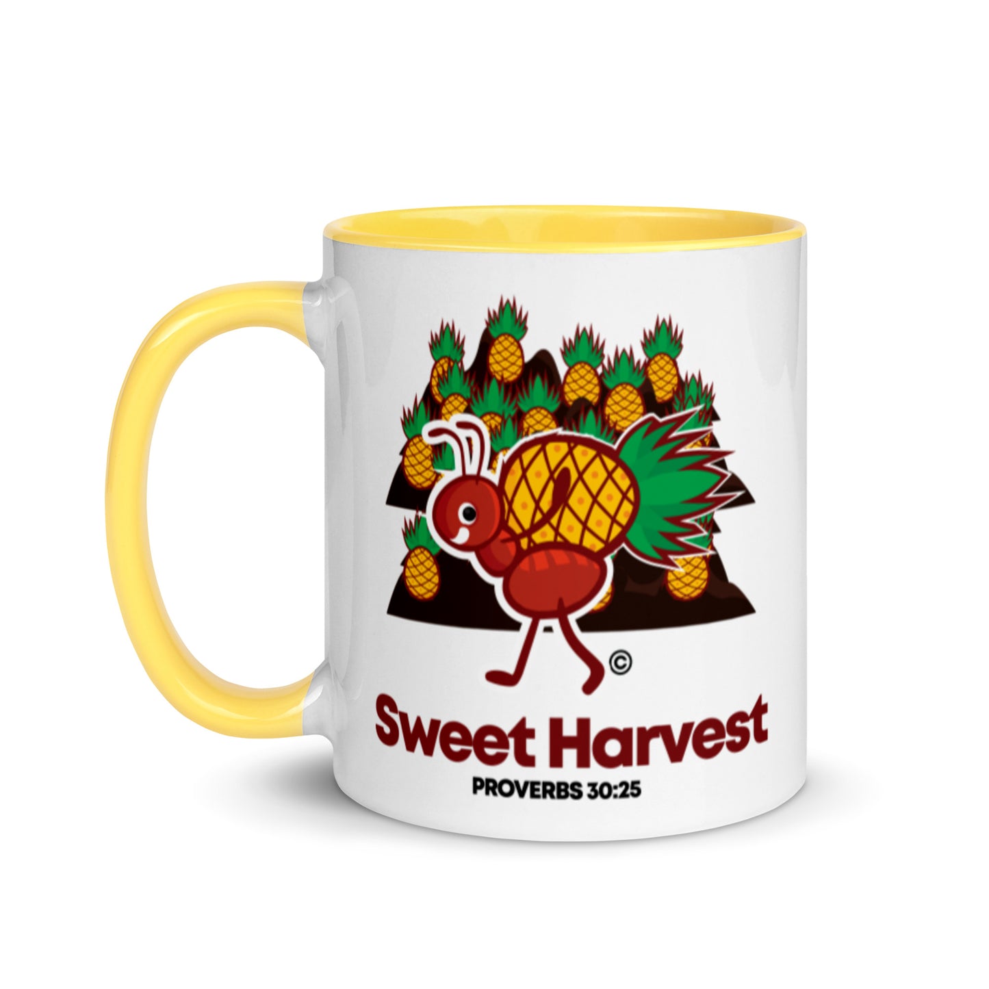 Sweet Harvest Mug with Color Inside