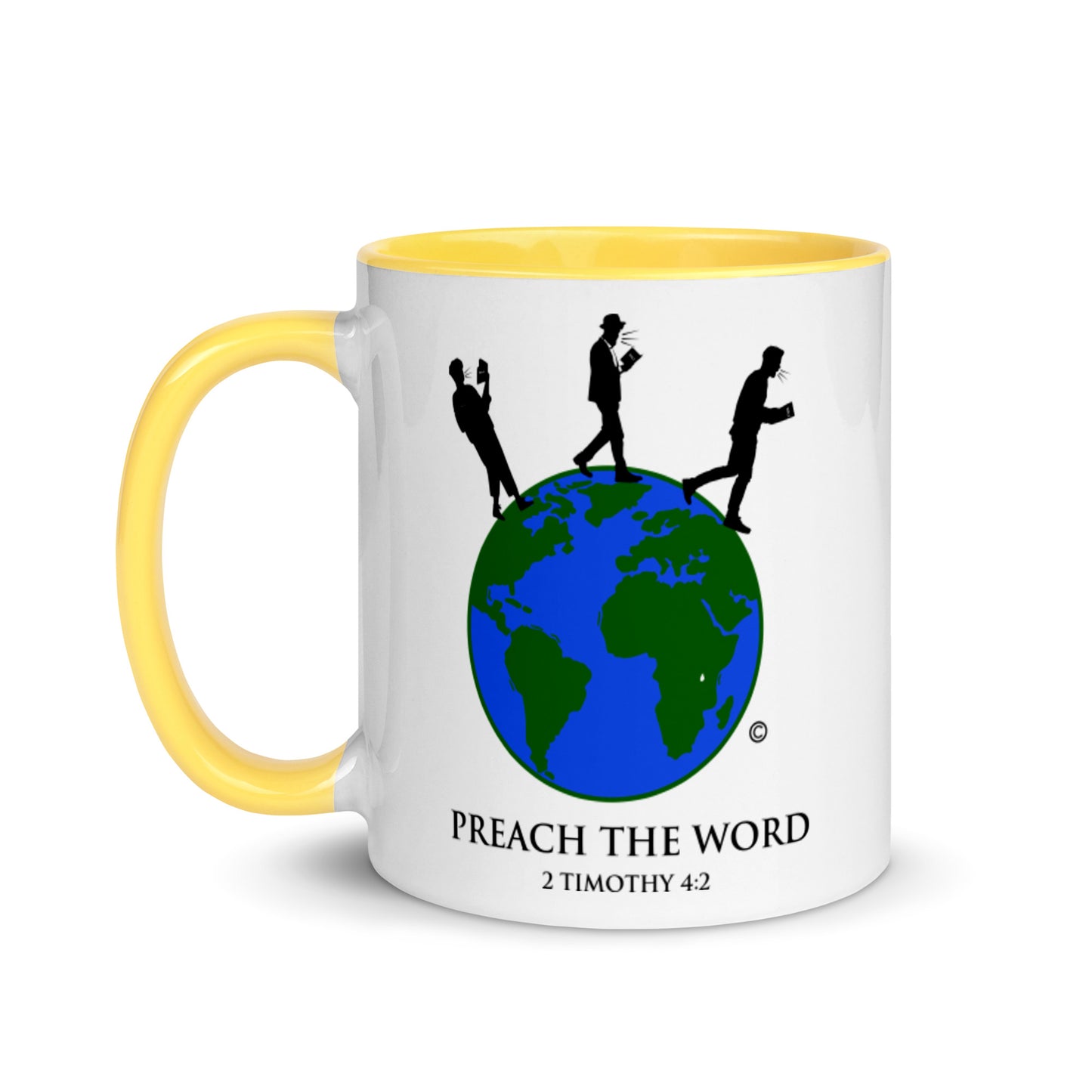 Preach the Word Mug with Color Inside