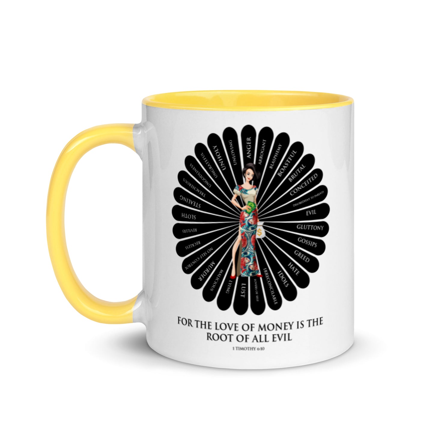 For the Love of Money Mug with Color Inside