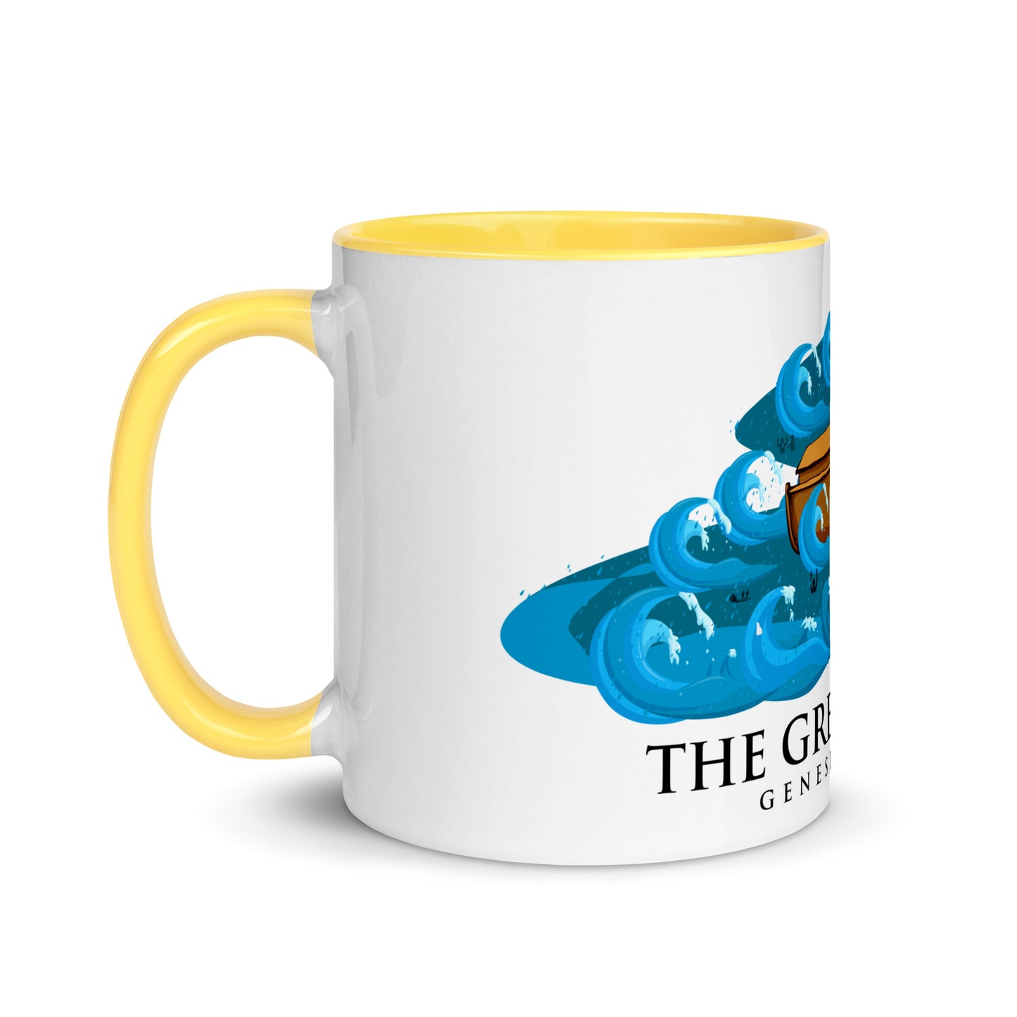 The Great Flood Mug with Color Inside