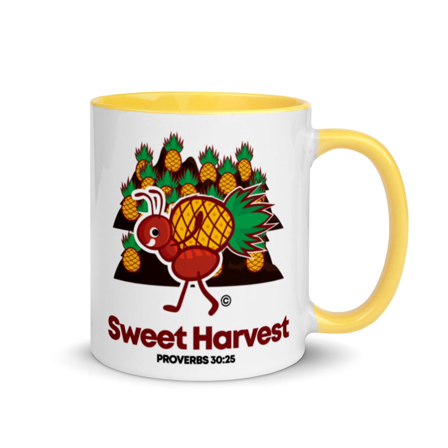 Sweet Harvest Mug with Color Inside