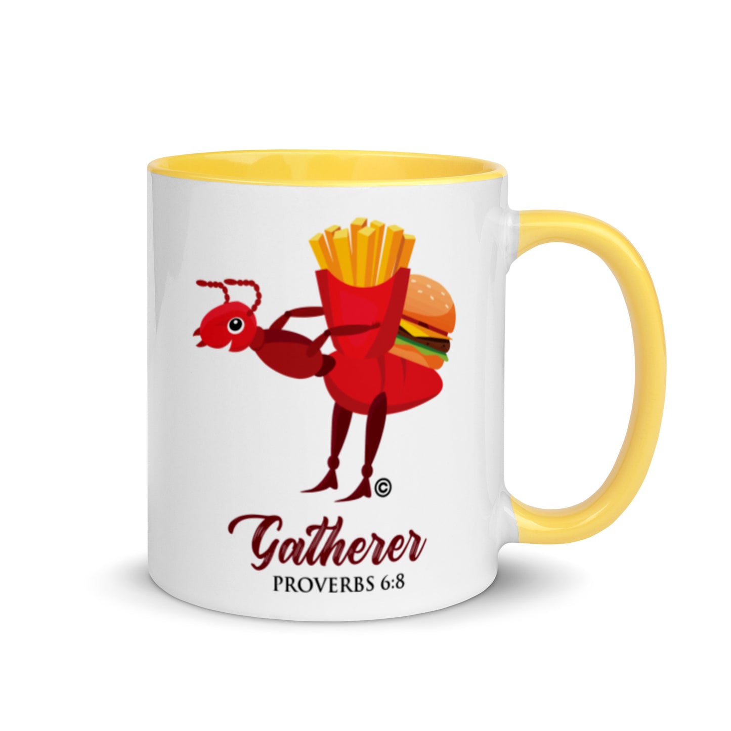 Gatherer Mug with Color Inside
