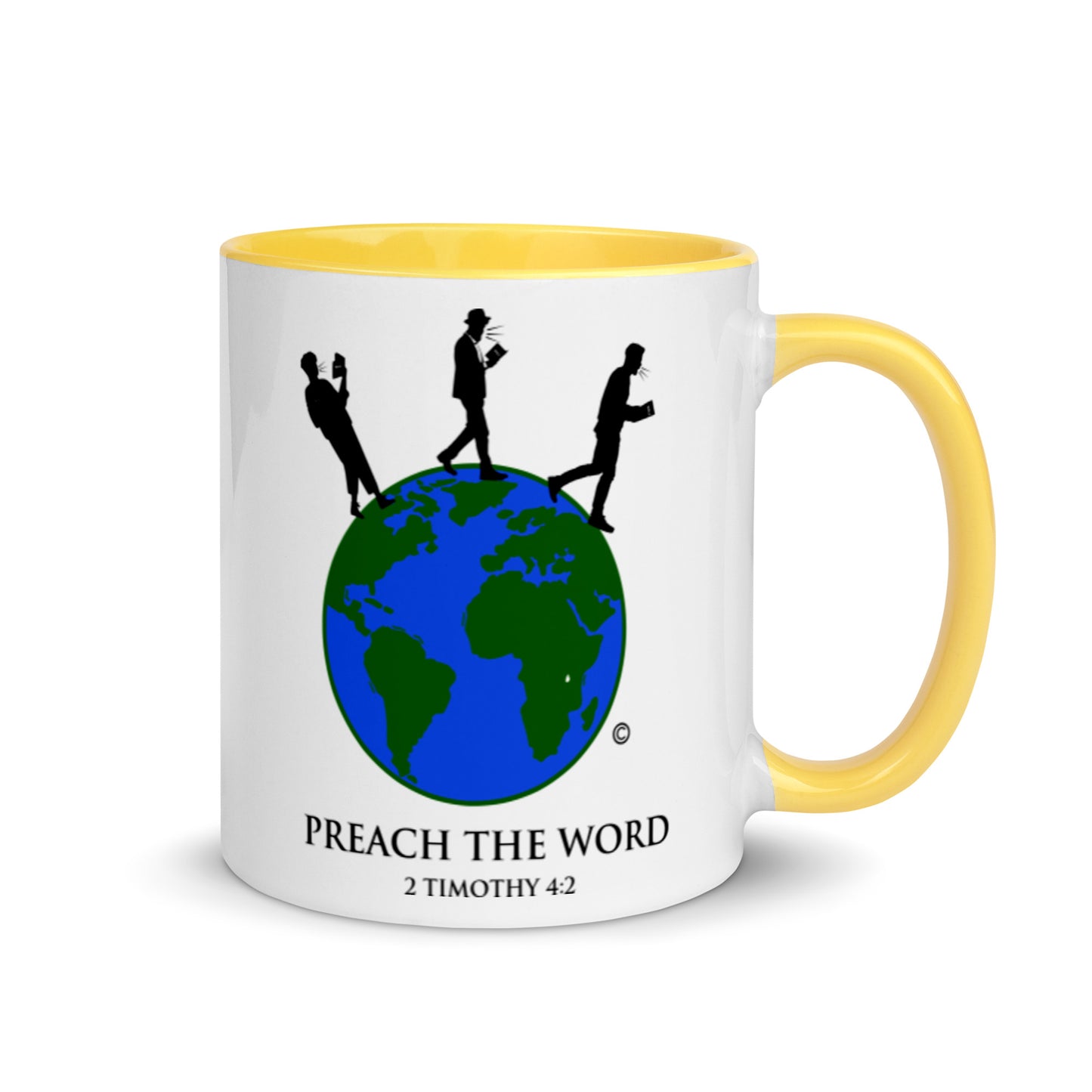 Preach the Word Mug with Color Inside