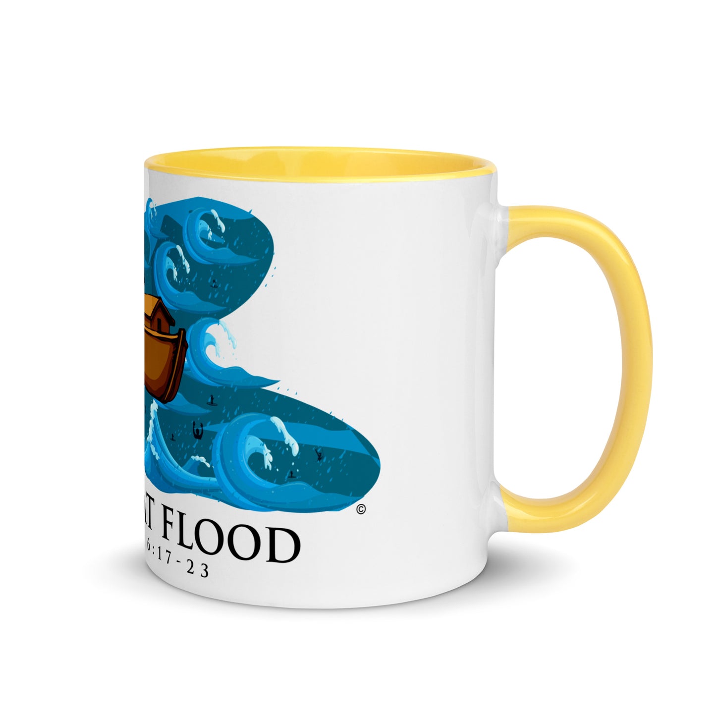 The Great Flood Mug with Color Inside