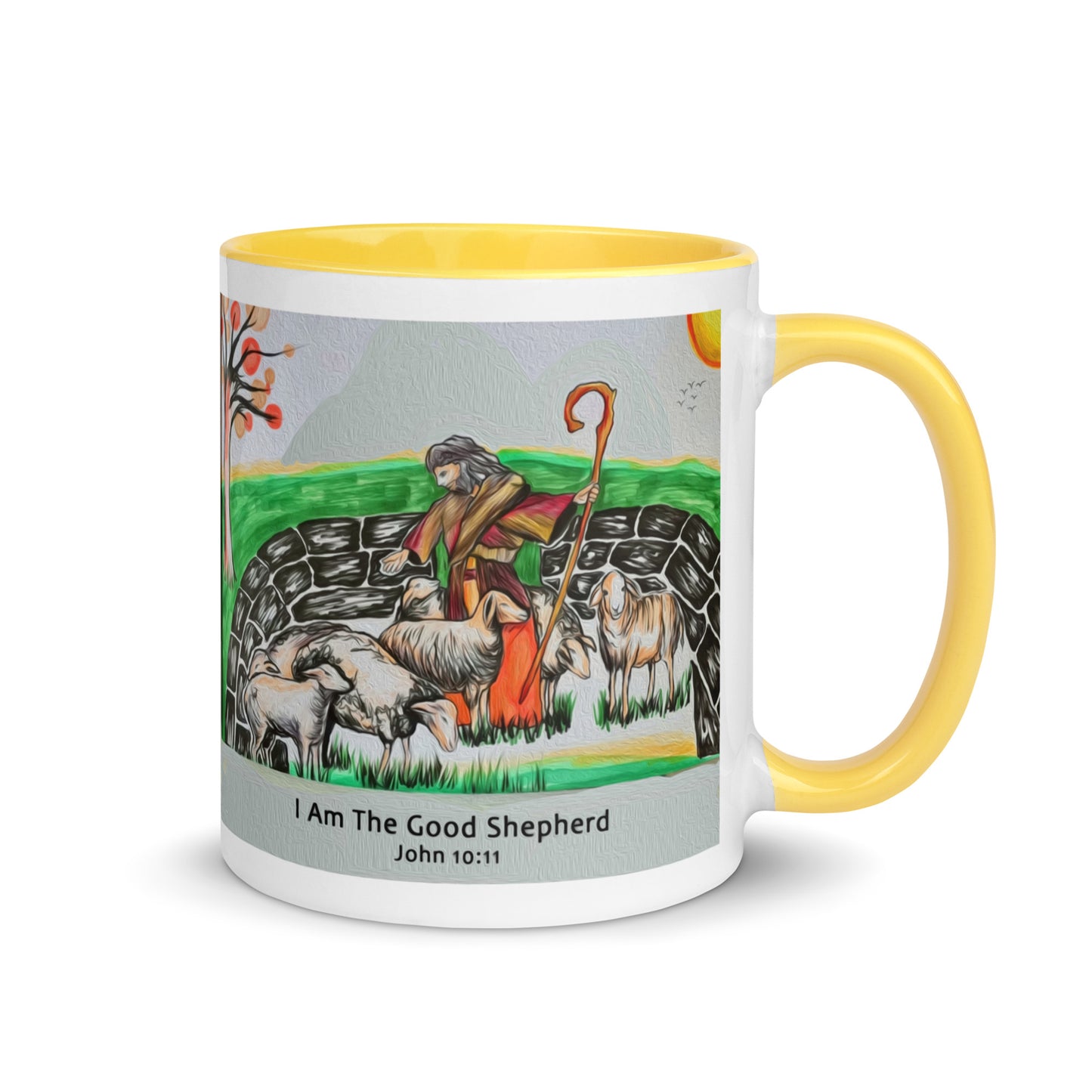 Good Shepherd Mug with Color Inside