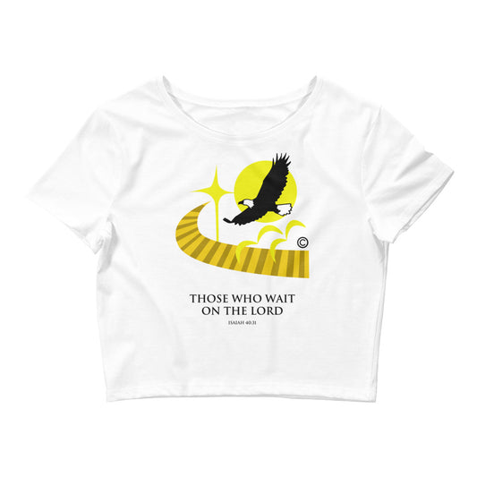 Those Who Wait on the Lord Women’s Crop Tee
