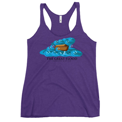 The Great Flood Women's Racerback Tank