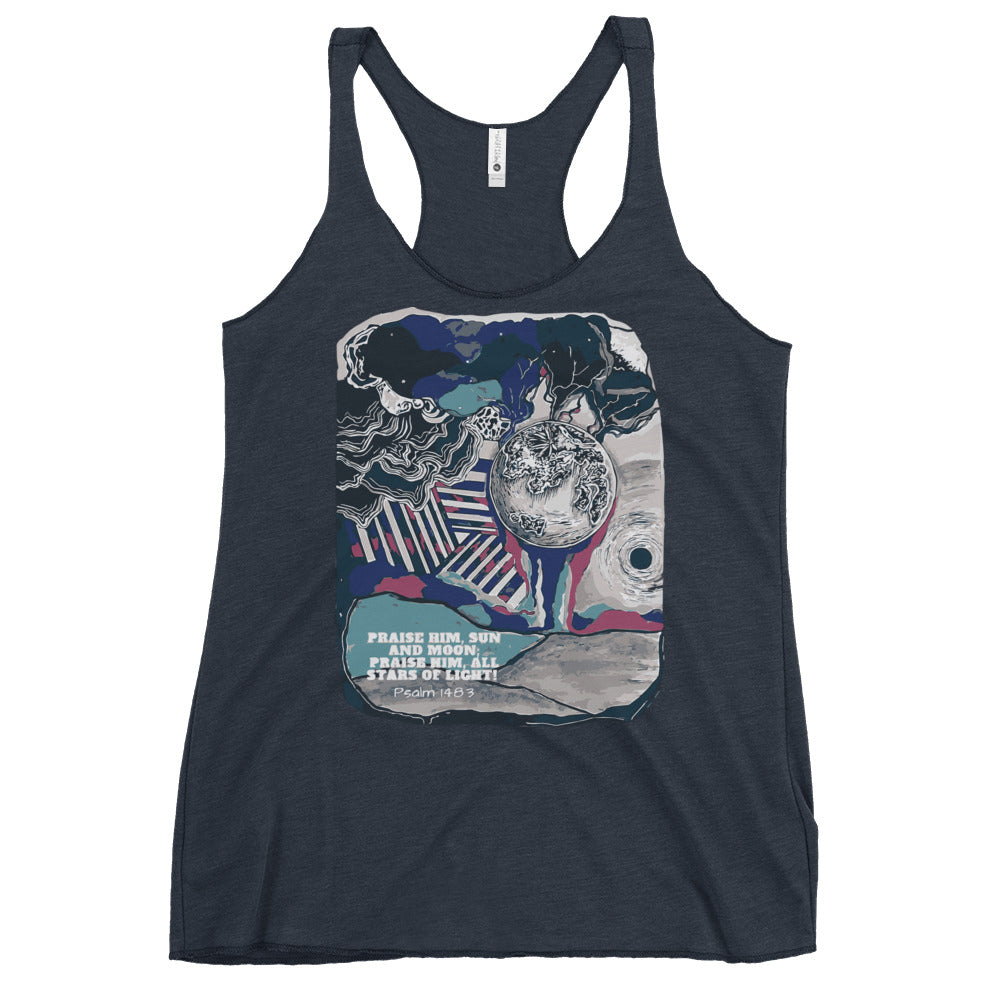 Praise Him Women's Racerback Tank