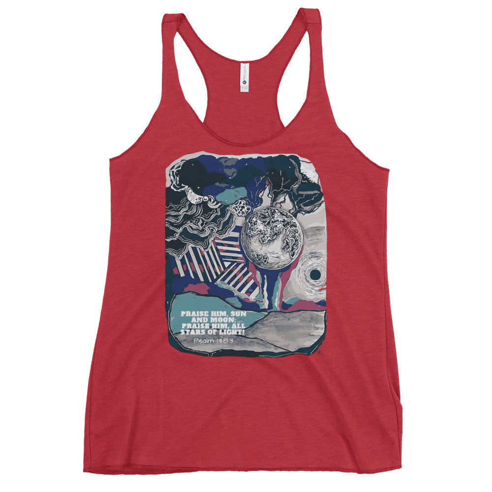 Praise Him Women's Racerback Tank