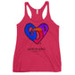 God is Love Women's Racerback Tank