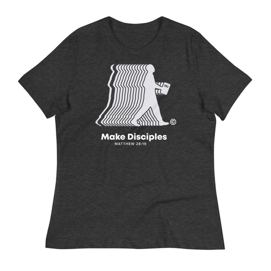Make Disciples Dark-Colored Women's Relaxed T-Shirt