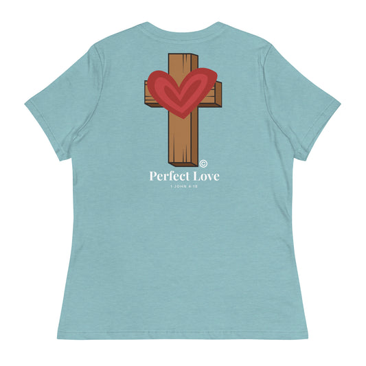 Perfect Love Dark-Colored Women's Relaxed T-Shirt