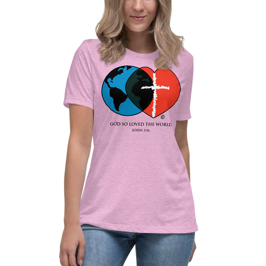 John 3:16 Women's Relaxed T-Shirt
