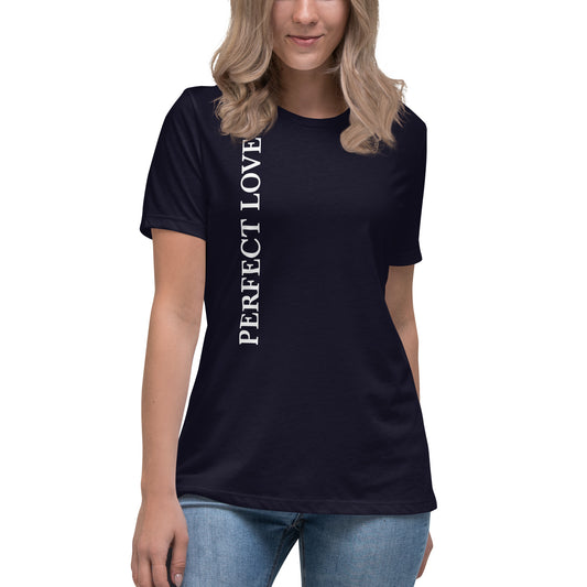 Perfect Love Dark-Colored Women's Relaxed T-Shirt